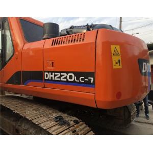 Secondhand Doosan Daewoo Hydraulic Excavator Dh220LC-7, Doosan 220 225 Digger on