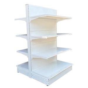 Supermarket shelves double sided shelves for retail store