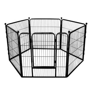 Snap Button Dog Playpen Fence 100cm Outdoor Dog Exercise Pen
