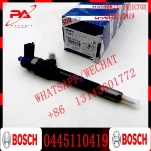 China Original New Diesel Common Rail Fuel Injector 0445110419 0986 435 213 For Fiat DuC-A-To 2.0 CDTI on sale