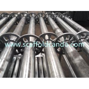 60mm OD Q235 Q345 hot dip galvanized ringlock standard vertical 3000mm 2000mm