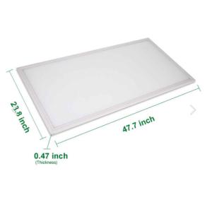 6000 Lumens 2x4 LED Flat Panel Troffer Light 44 Watts 4000K 120-277V