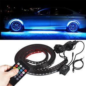 4pcs LED Underbody Lights For Cars