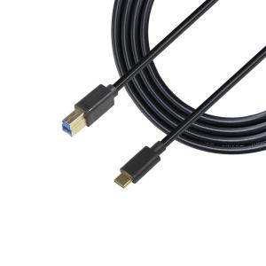 USB 2.0 Type C Male to USB B Male Data Cable for Printers and Scanners