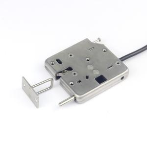 Kerong 12v 24v Electromagnetic Lock With Pusher for smart locker