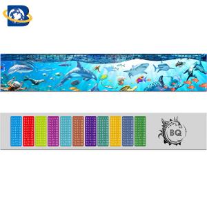 Straight 3D Lenticular Ruler For Promotional Gift Stationery Custom Shape