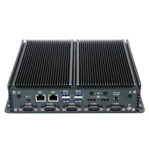 Certified IBOX-1326 Quad Core N100 Industrial Mini PC With 2*Intel I211 AT LAN