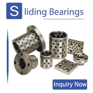 High Load Cast Iron Graphite Self Lubricating Bearing