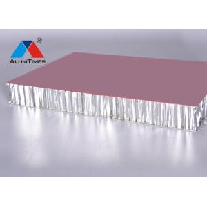 China Fire Resistant Mirror Aluminum Honeycomb Sandwich Panels For Furniture Industry on sale
