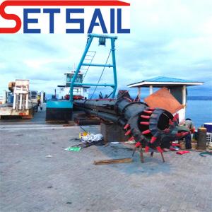Cheap Set Sail Cutter Suction Dredger with Carrier Shipping Cost and Estimated Delivery Time for sale