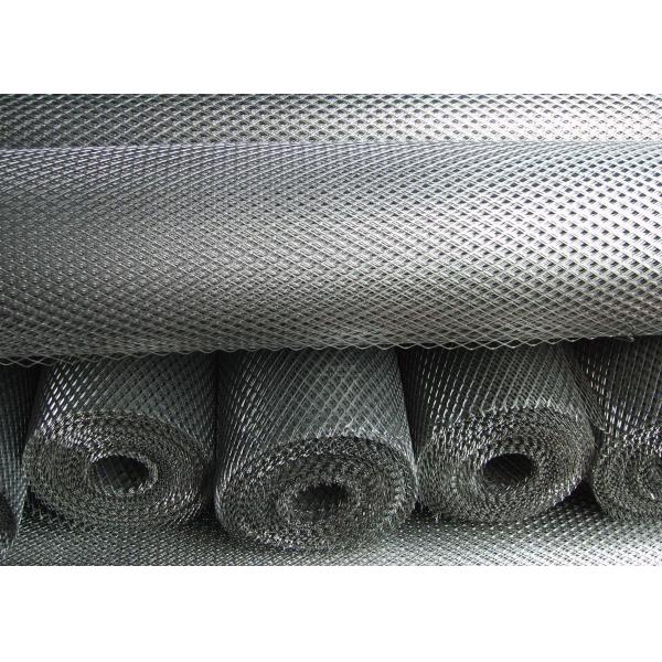 Quality Anti Slipping Expanded Metal Mesh Low Carbon Steel Material 4.5mm - 100mm LWM wholesale