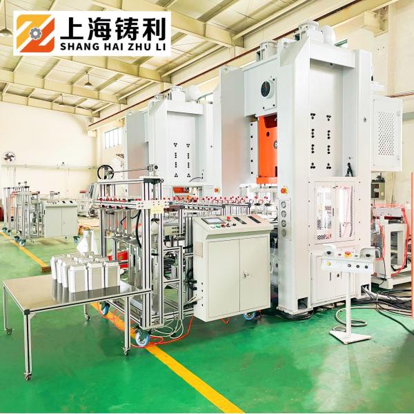 Zhuli Aluminum Foil Container Machine 12000kg Silver Foil Container Making