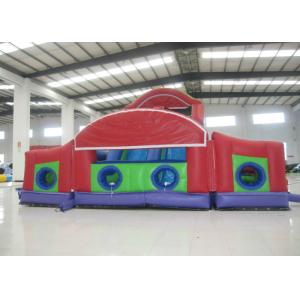 Giant Inflatable Assault Course , Outdoor Game Boot Camp Bouncy Obstacle Course