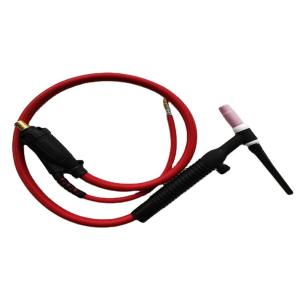 Upper WT-17 10-25EU Gas Argon Tig Torch Air-cooled Welding Gun for Metal Welding