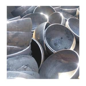 Welding Connection Carbon Steel Hemisphere Dished Head with Customized Design