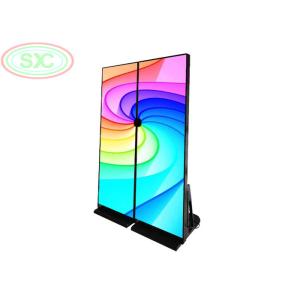 Indoor Full Color P2.5 high Bightness 2500cd/㎡ Floor Standing LED Poster Screens