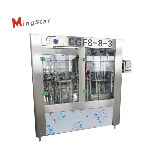 High Efficiency SUS304 Plastic Bottle Filling Machine Washing Filling And