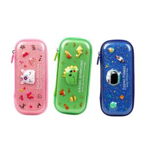 Supercute Spacious Eva Pencil Box Custom Printed Pencil Case Unisex Cartoon