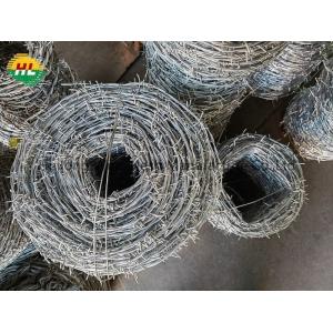 3'' Spacing Galvanized Barbed Wire For Farm Fencing Applicated