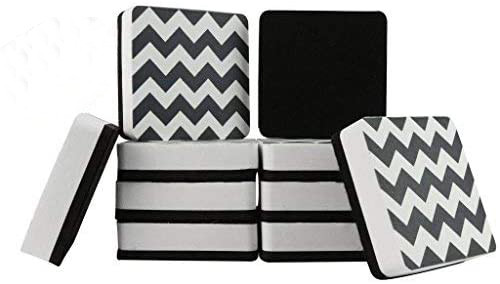 Quality Personalised Magnetic Dry Erase Board Eraser Small Chalkboard Eraser 3 Inch wholesale