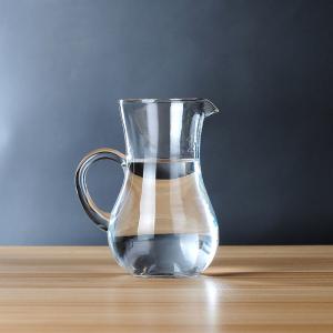 Cheap Color Spraying Italy Style 10.5oz 310ml Water Pouring Glass Jar for sale