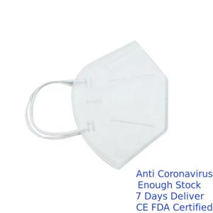 Non Stimulating Materials Low Breathing Resistance Eco Friendly N95 Face Mask