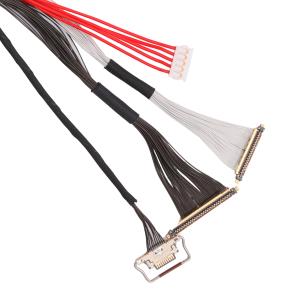 I-PEX Pitch 0.25mm 20531-034T-01 To 20633-210T-02S Idc Cable Customize