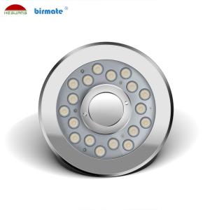 24V SS316L fountain light,IP68 waterproof white color outoor Square led pool