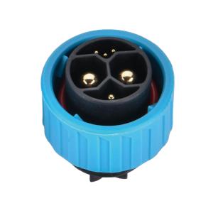 Neopower M25 80A High-Power Connector Set | IP67 Plug & Socket with Right-Angle