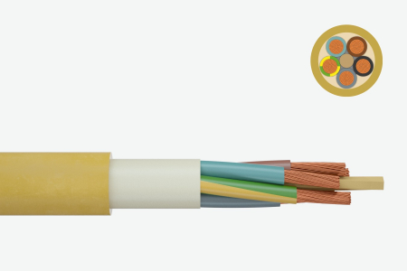 Type (N)TSCGEWÖU – FO (LWL) GM1b Rubber Mining Cable EPR Compound Резиновый горный кабель из этиленпропиленового каучука