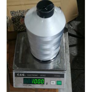 Heatproof Spun Polyester Yarn , 210D/3 100 Polyester Thread