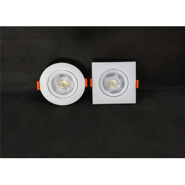 3W Adjustable Angle SMD Recessed Ceiling Spotlights , White LED Downlights