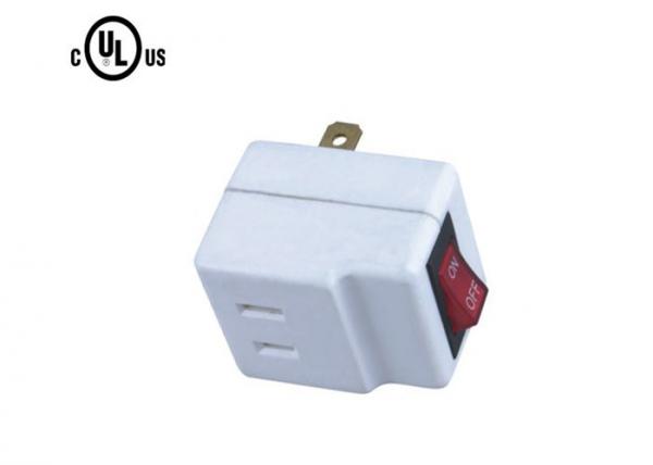 Quality Wall Mount AC Power Plug Adapter 125V 60 Hz US Type With Switch Power Supply wholesale