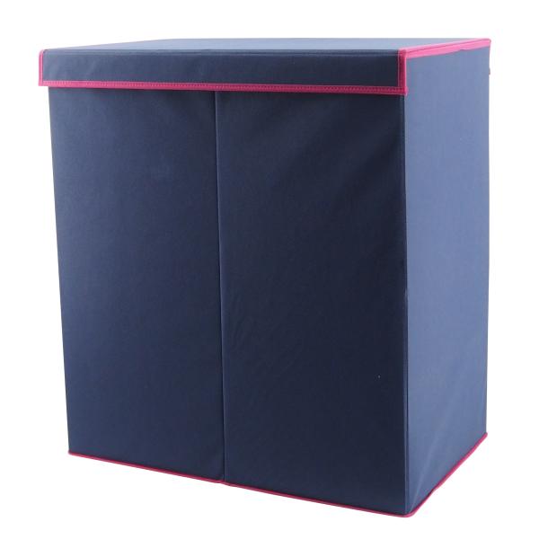 Quality Non Woven Houseware Double Laundry Basket With Lid wholesale