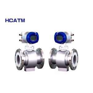 Digital Flange Electromagnetic Flow Meter 4-20mA With High Accuracy