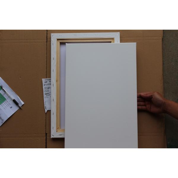 40x50cm Stretched Cotton Canvas with Pine Frame for Acrylic Painting