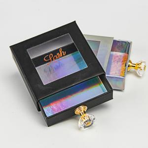 Empty Custom Eyelash Packaging Box Luxury Private Label Lamination Finished