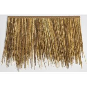 Fireproof Synthetic Thatched Roof Tile in Brown for Garden Decoration SGS