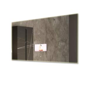 Water Resistant Touch Screen Smart Mirror , Electric Lighted Mirror With LCD