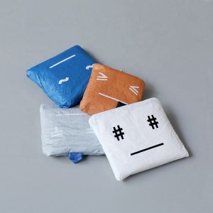 Custom Tyvek Foldable Shopping Bag Sustainable Singlet Bag, Grocery Bag, T-Shirt