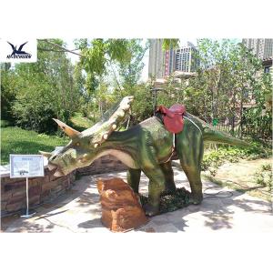 Indoor Amusement Park Large Ride On Dinosaur Remote Control / Insert Coin