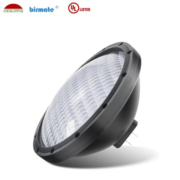 12 Volt Par 56 LED Pool Light , Warm White Underwater LED Lamp GX16D Base IP68