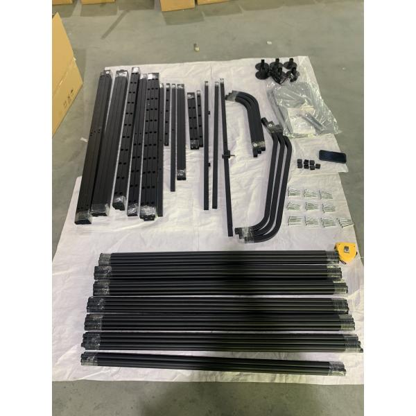 Metal kennel outdoor large dog cage easy to clean and rustproof with lockable dog door with waterproof & anti-UV cover