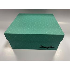 Cheap Customized Logo Rigid Gift Box Green Cardboard Gift Boxes With Lids for sale