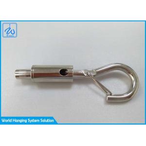 Brass Wire Cable Grippers With Hooks Hanging Kit For Lighting Suspension Systems