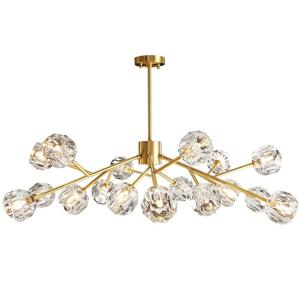 China 110v Glass Copper Ra75 IP44 Modern Pendant Lamp on sale