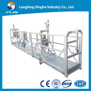 Cheap ZLP800 suspended scaffolding system/window cleaning cradle/wall plastering machine for sale