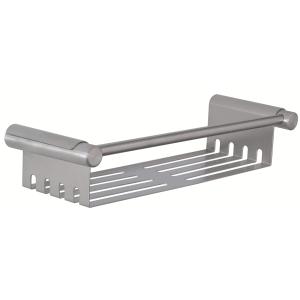 Multifunctional Frosted Glass Corner Shelf OEM ODM Stainless Steel Shower Caddy