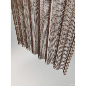 Aluminum Chain Link Curtain with Custom Size and Durable Rails And Other