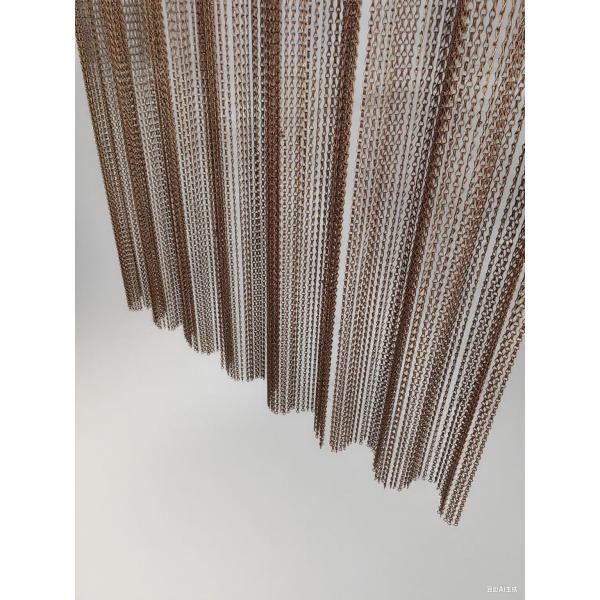 Aluminum Chain Link Curtain with Custom Size and Durable Rails And Other